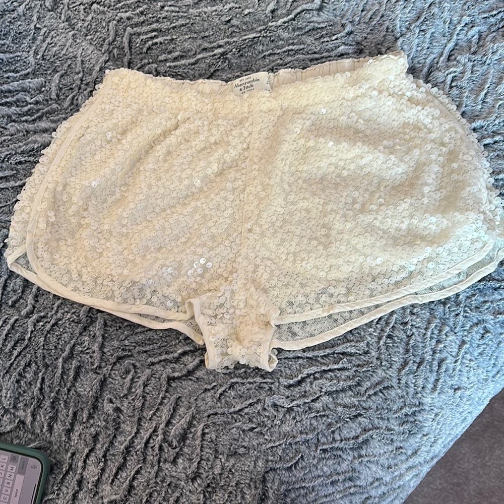Abercrombie & Fitch Sequin Shorts XS